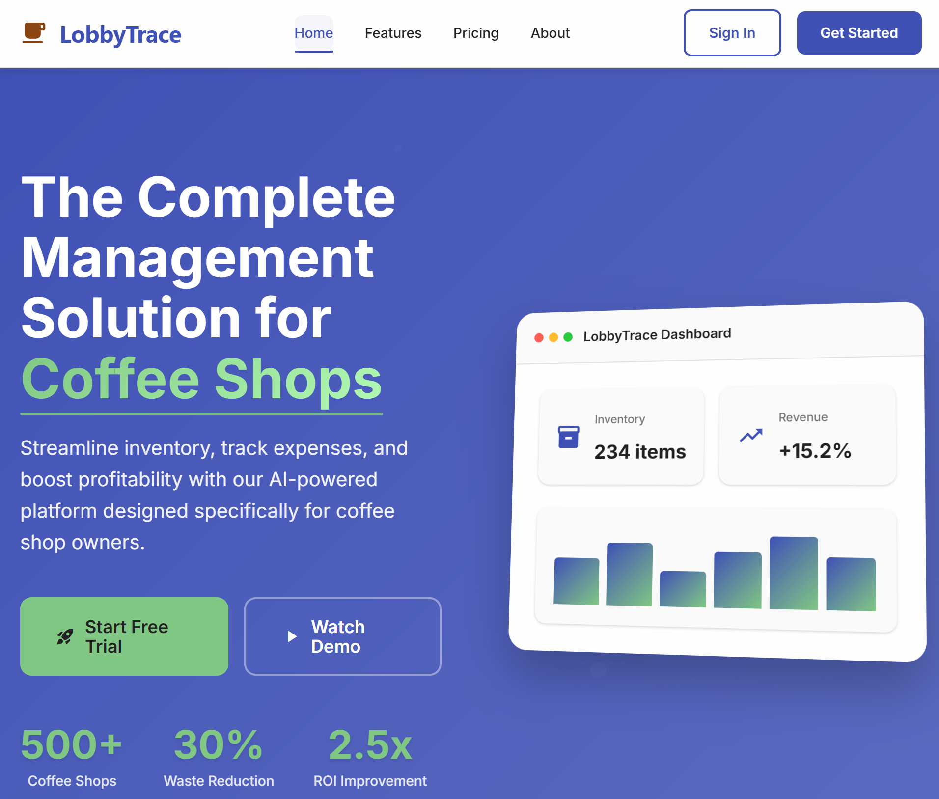 LobbyTrace project screenshot